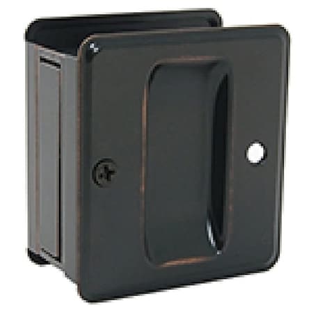 Ives Commercial Solid Brass Passage Sliding Door Pull Aged Bronze Finish 990B716